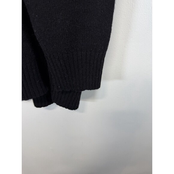 Jos A Bank Lambs Wool Sweater Men’s Large Shaw Neck Black - Picture 3 of 10